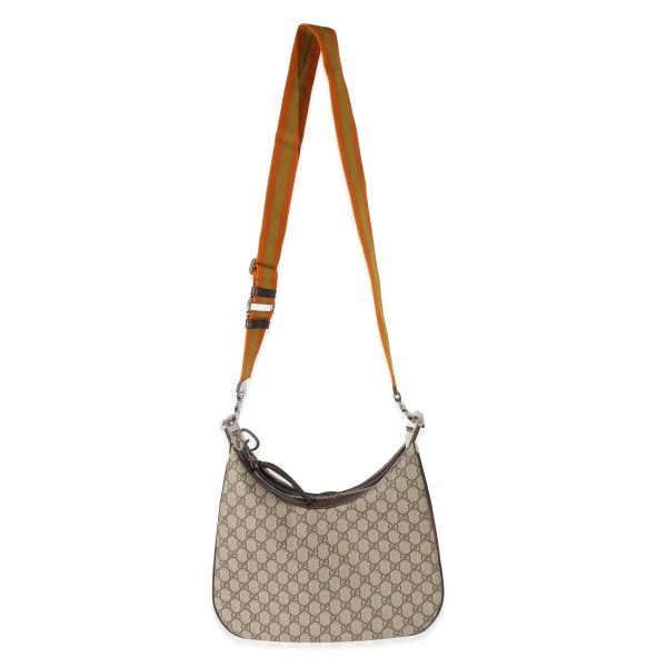 128468 bv Gucci Beige GG Canvas Large Attache Shoulder Bag