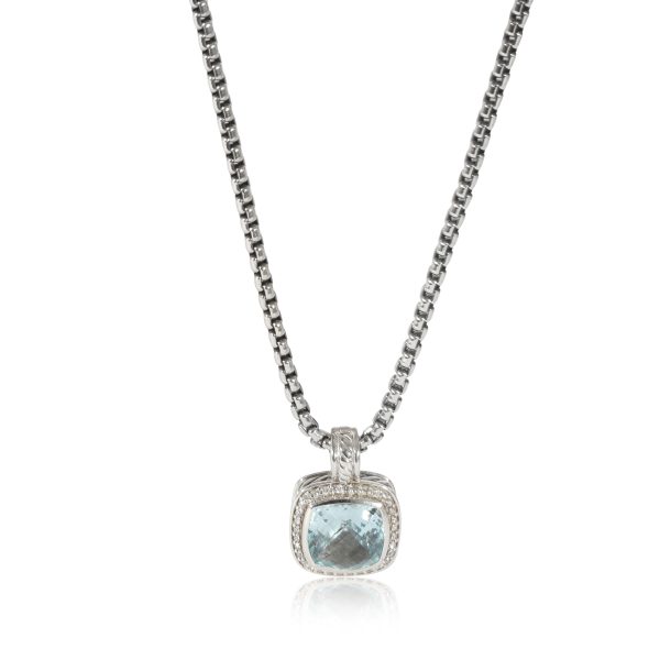 128479 fv 706721a1 1a9b 4a0d 812d 71df209b1f37 David Yurman Albion Prasiolite Diamond Necklace in Sterling Silver