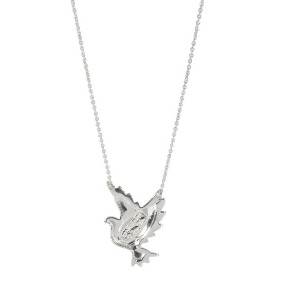 128504 bv ced2a016 a0ac 4760 89de 3c7befed6ed6 Tiffany Co Paloma Picasso Dove Bird Pendant Necklace in Sterling Silver