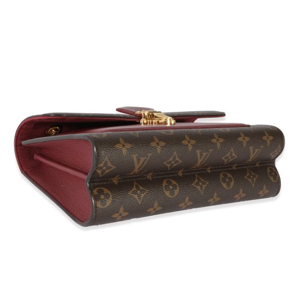 128556 clasp 2bd1f5d5 9179 410f b029 b326b7aa9a12 Louis Vuitton Monogram Canvas Raisin Victoire Chain Bag