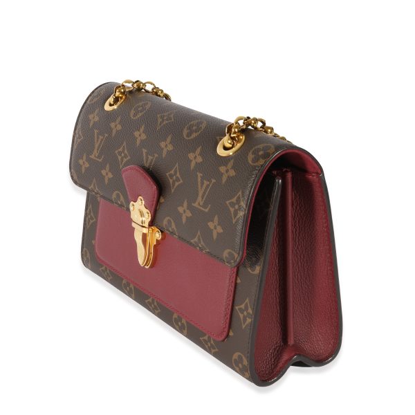 128556 sv 976cb687 807b 449a b13d 89cae3e066b1 Louis Vuitton Monogram Canvas Raisin Victoire Chain Bag