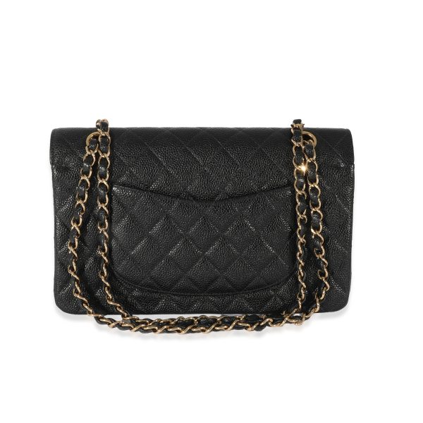 128559 pv 4d7dd50b 44cb 40ec bb3e d0adbd4bad8a Chanel Black Caviar Medium Classic Flap Bag