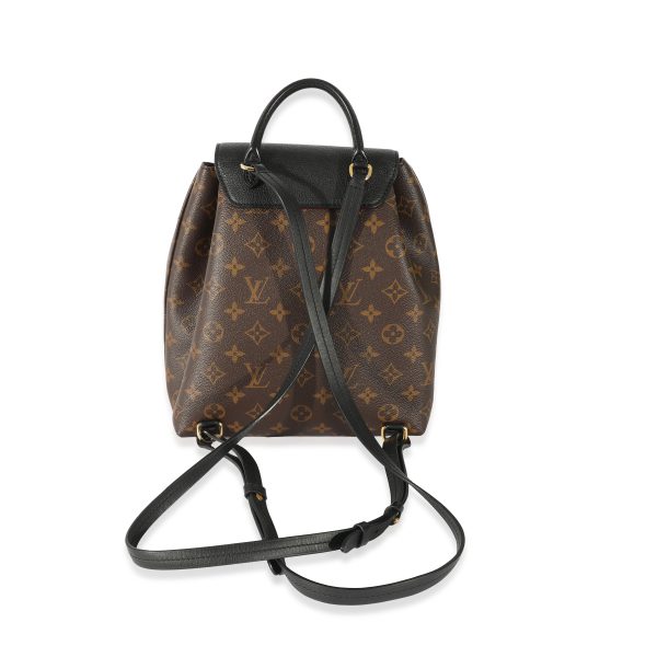 128565 pv Louis Vuitton Leather Canvas Monogram Montsouris NM PM