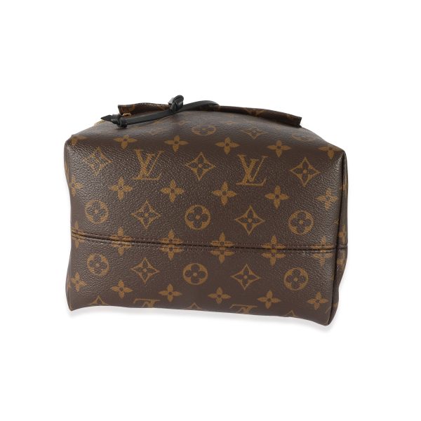 128565 stamp Louis Vuitton Leather Canvas Monogram Montsouris NM PM