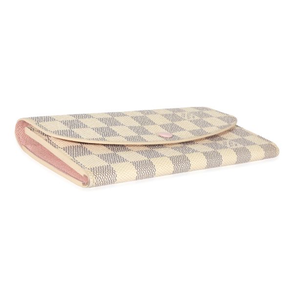 128574 pv 44413088 dd75 49e7 a5ab a521d29b95ff Louis Vuitton Canvas Damier Azur Sarah Wallet