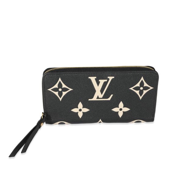 128586 fv 4e82810a 82b3 4700 8778 fefe87ad6cf7 Louis Vuitton Bicolor Empreinte Monogram Zippy Wallet