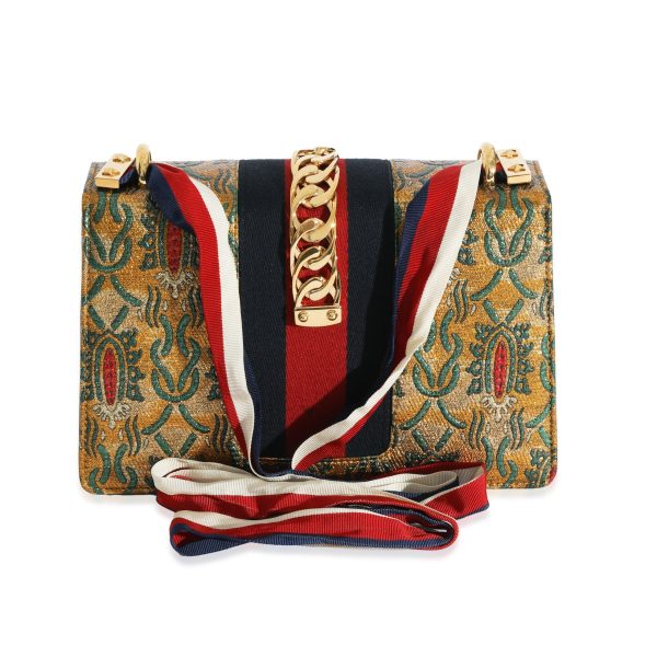 128618 pv 62efad10 4c6c 4b78 99ff cf10f2456b37 Gucci Medium Web Jacquard Sylvie