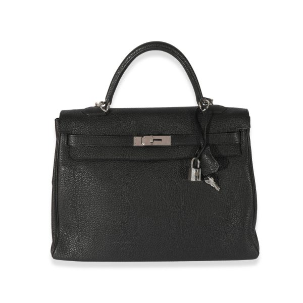 128638 fv 960072b2 ef2f 4b98 9361 d3e6eddb42f9 Hermes Black Togo Retourne Kelly 35