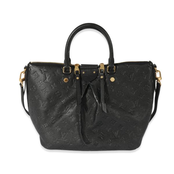 128711 fv Louis Vuitton Black Empreinte Mazarine Tote