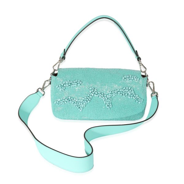 128754 pv 2d846153 6531 480b a561 a5970620bb7d Fendi Re Edition Turquoise Stone Bead Baguette