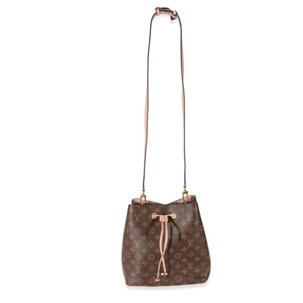 128764 bv Louis Vuitton Rose Poudre Monogram Canvas NeoNoe