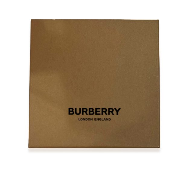 128792 box 81ef6226 8b4d 49f0 a576 09aeb71a7b1a Burberry Multi Chain Style Brass Necklace with Round Medallion