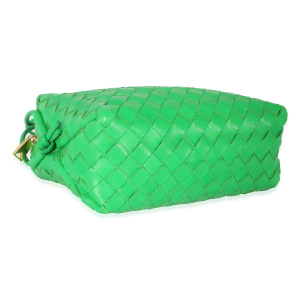 128803 clasp a9d46144 5f4b 4ffe 8e23 088a843a1a32 Bottega Veneta Parakeet Small Loop Bag