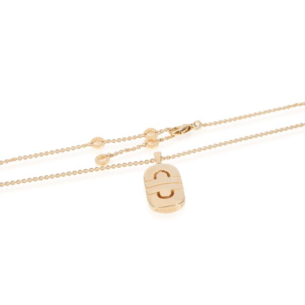 128832 clasp ee088243 e1bc 4c13 a77c 1d03e28639a2 BVLGARI Parentesi Pendant on a Chain in 18k Yellow Gold