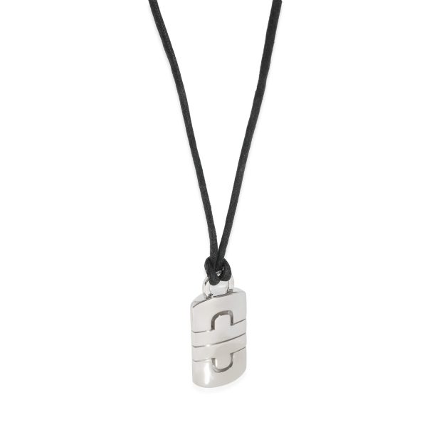 128833 fv BVLGARI Parentesi Fashion Pendant in 18k White Gold