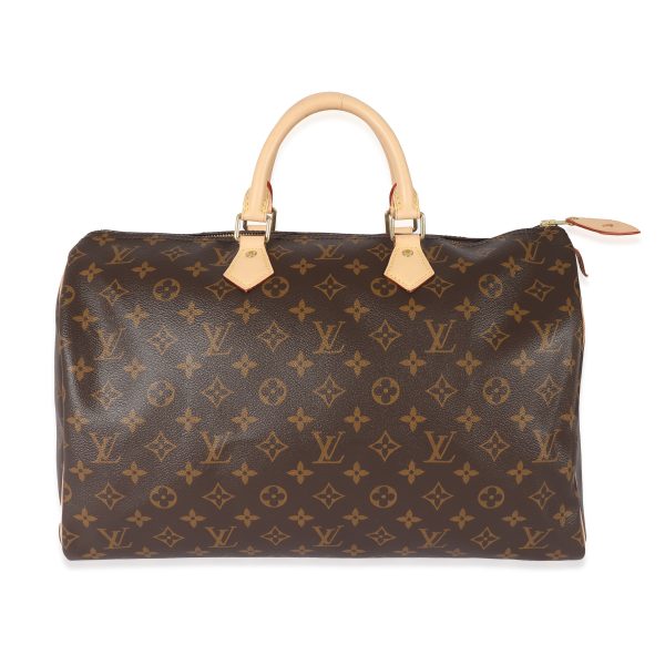 128854 fv c8455ca0 3c61 4557 97c5 ced893cdb6c8 Louis Vuitton Monogram Canvas Speedy Monogram 40