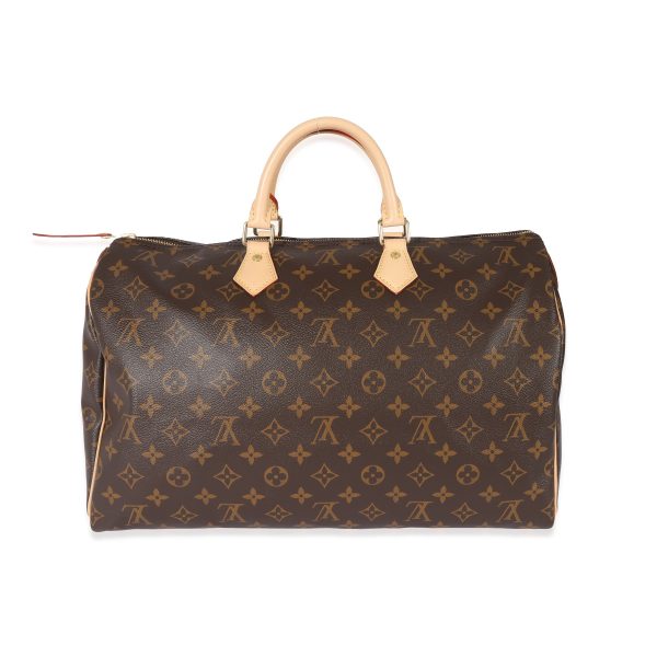 128854 pv be202350 5f98 4a21 8001 31f6bb28e0fd Louis Vuitton Monogram Canvas Speedy Monogram 40