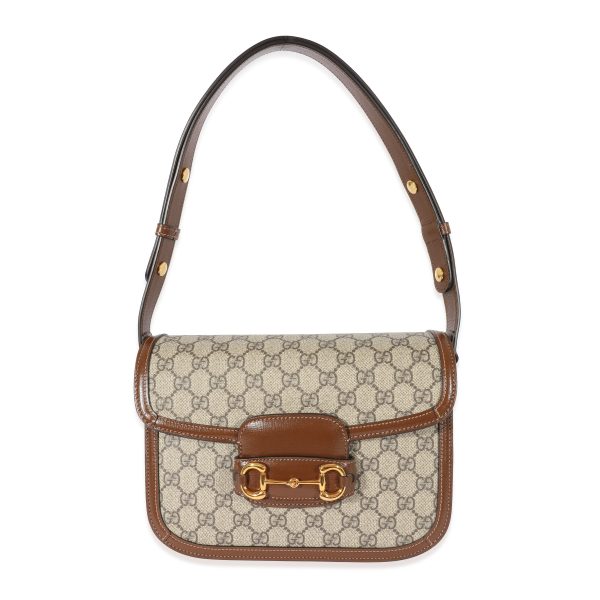 128867 bv 077baef8 e1b0 45fa 9ec2 b75300f842ce Gucci GG Supreme 1955 Horsebit Shoulder Bag