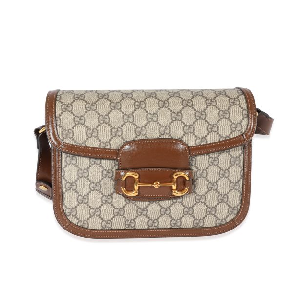 128867 fv 1bb4a005 a663 430f 8cc6 10782ebf6a7d Gucci GG Supreme 1955 Horsebit Shoulder Bag