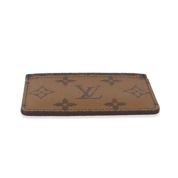 128870 stamp e667c486 2941 4429 801f 48f485251225 Louis Vuitton Canvas Monogram Reverse Card Holder