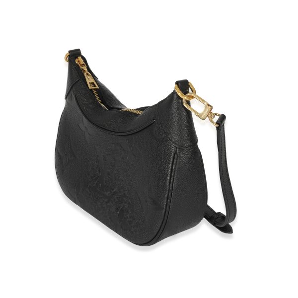 128882 pv Louis Vuitton Black Monogram Empreinte Bagatelle