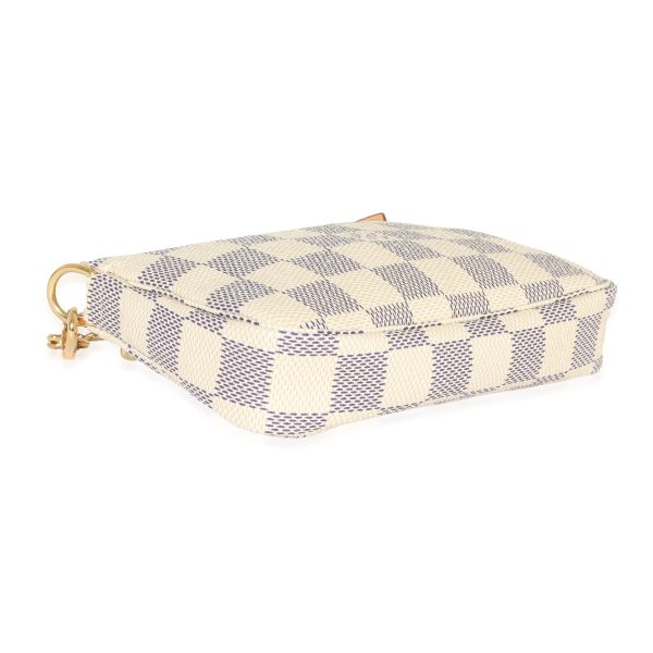 128939 clasp b67c13d8 b557 473f b79f 868c810a8d61 Louis Vuitton Damier Azur Canvas Mini Pochette Accessoires