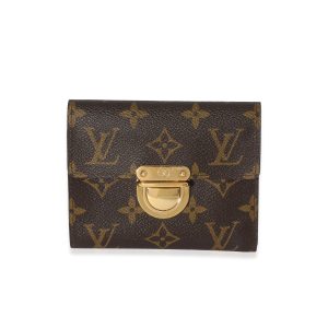 128942 fv Louis Vuitton Multicle Key Case Leather Black