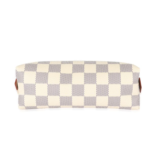 128943 stamp 2a6666f0 4804 4941 918b ed8a1ee25ce3 Louis Vuitton Damier Azur Canvas Cosmetic Pouch