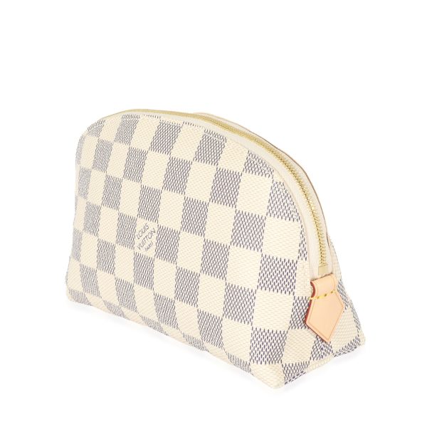 128943 sv 67fc4fa7 6a1a 455c a628 f674a863735a Louis Vuitton Damier Azur Canvas Cosmetic Pouch