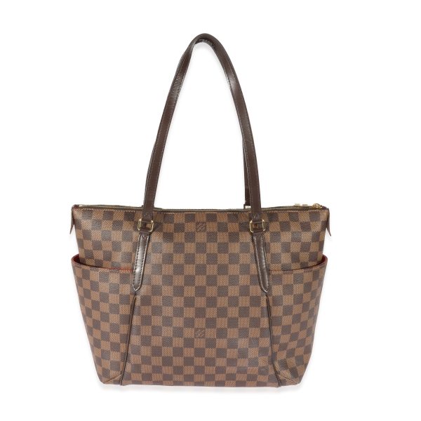 129023 pv b2bb655a 187c 4791 bb4f 2dff1054ade1 Louis Vuitton Canvas Damier Ebene Totally MM NM