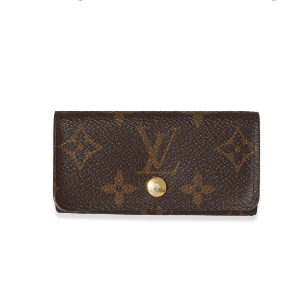 129047 fv Louis Vuitton Monogram Canvas 4 Key Holder