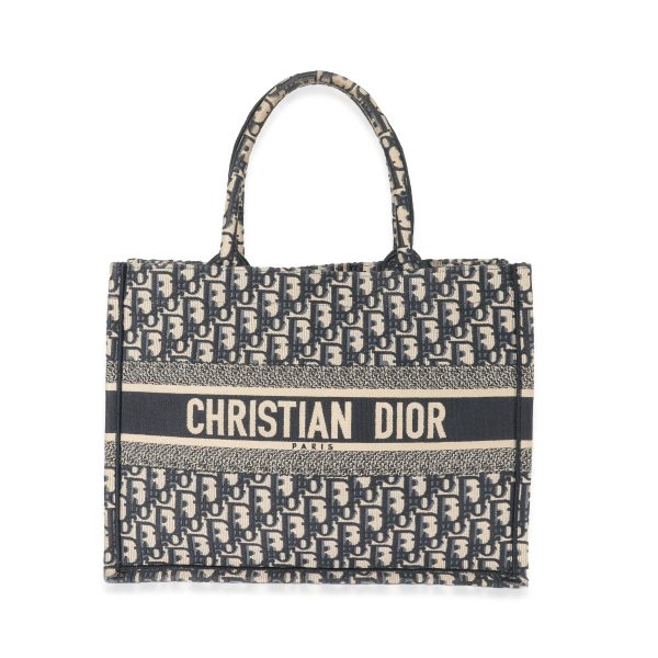 129051 fv Christian Dior Oblique Medium Book Tote