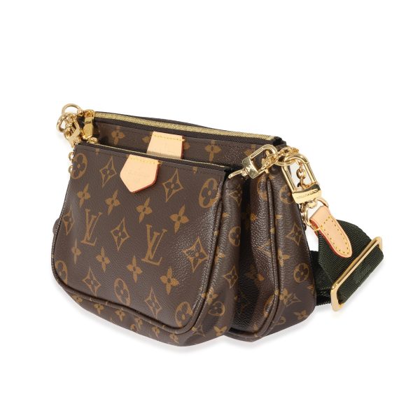 129067 sv da7b78bd ec0d 4a04 8666 b7a27a735a42 Louis Vuitton Monogram Canvas Khaki Multi Pochette Accessoires