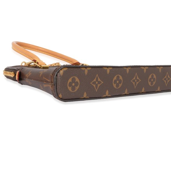 129104 clasp Louis Vuitton Monogram Canvas Moon Alma Bag