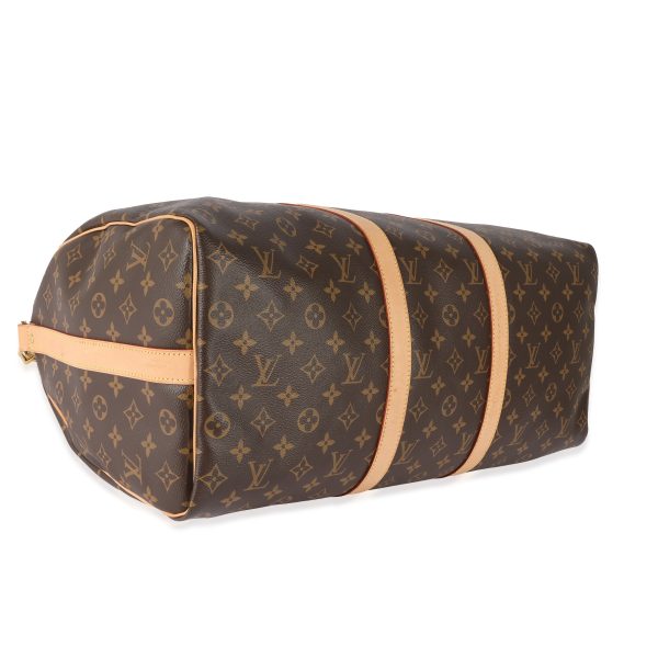 129108 clasp Louis Vuitton Monogram Canvas Keepall Bandouliere 50