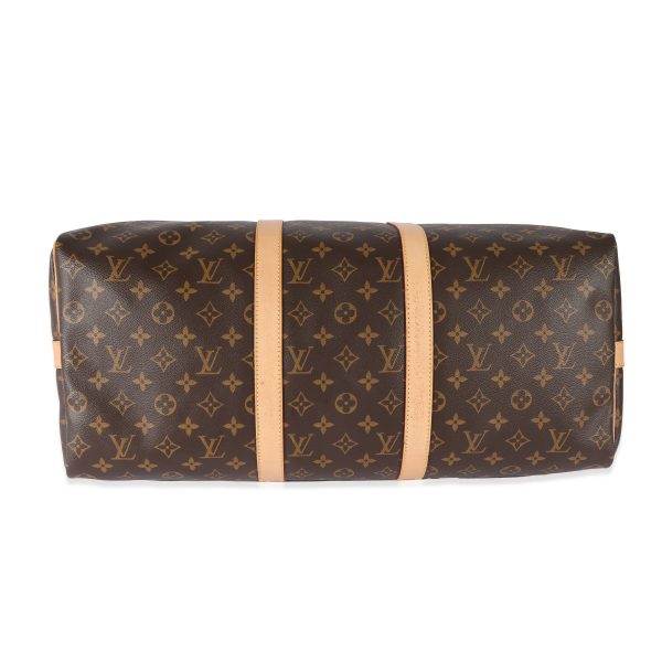 129108 stamp Louis Vuitton Monogram Canvas Keepall Bandouliere 50