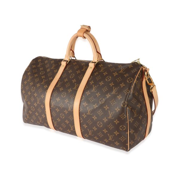 129108 sv Louis Vuitton Monogram Canvas Keepall Bandouliere 50