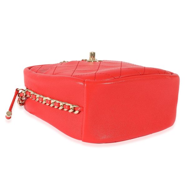 129109 bv 6ee86d62 0260 44d2 8ff9 423adf8650ba Chanel Casual Red Leather Trip North South Camera Case