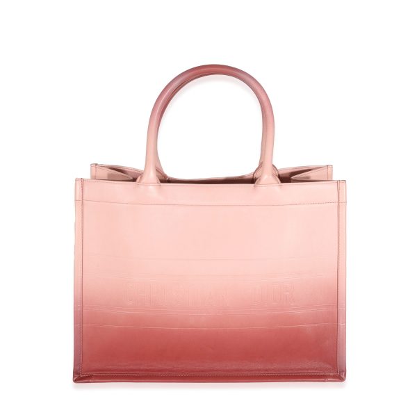 129114 fv 2273e270 adbf 4342 9c21 ae3e47d9e0d4 Christian Dior Pink Gradient Leather Medium Book Tote