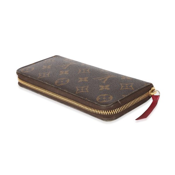 129173 box Louis Vuitton Monogram Canvas Clemence Wallet