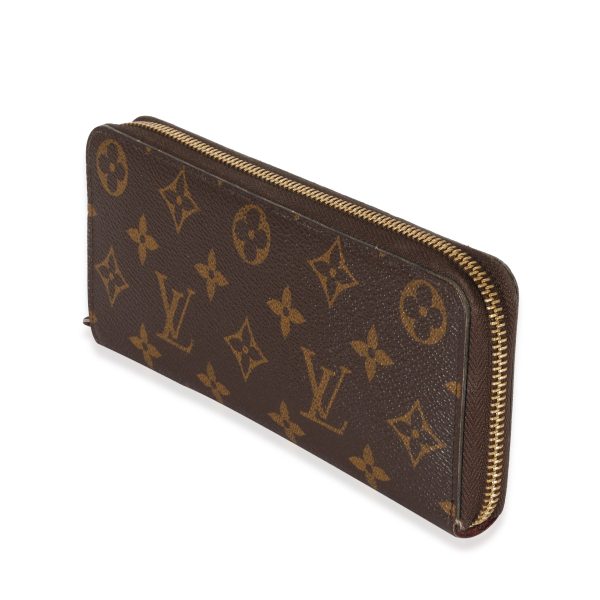 129173 sv Louis Vuitton Monogram Canvas Clemence Wallet