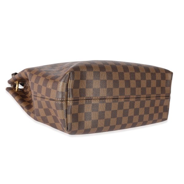 129214 clasp Louis Vuitton Damier Ebene Canvas Graceful PM