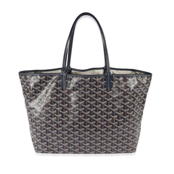 129378 pv 32ce6a76 155b 471b 86de 16e64e8ffbd4 Goyard Navy Goyardine French Bulldog Saint Louis Tote PM Tote