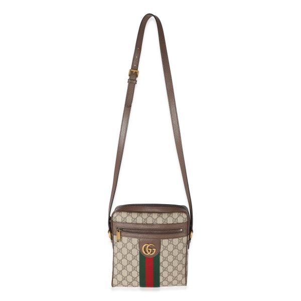 129416 bv Gucci GG Supreme Small Ophidia Messenger