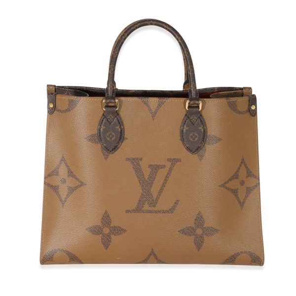 129418 pv Louis Vuitton Reverse Monogram Canvas Onthego MM