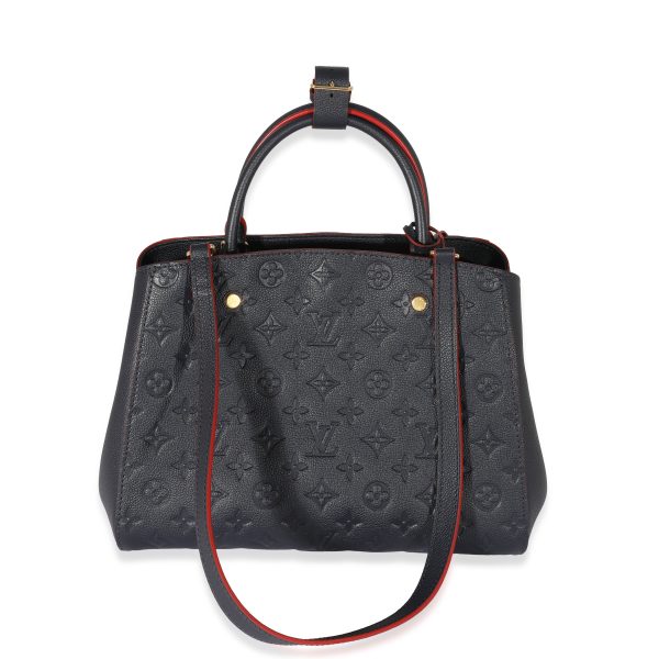 129429 pv Louis Vuitton Marine Rouge Empreinte Montaigne MM