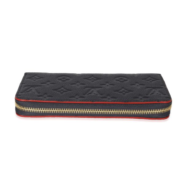 129430 stamp Louis Vuitton Marine Rouge Empreinte Zippy Wallet