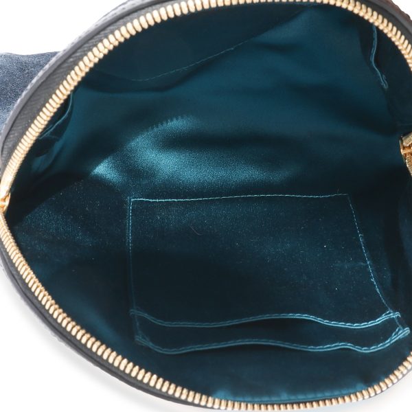 129442 ad1 c2eb528b 3b2c 4525 bcbf c6c4c029e520 Gucci Black Embroidered Suede Ophidia Dome Bag