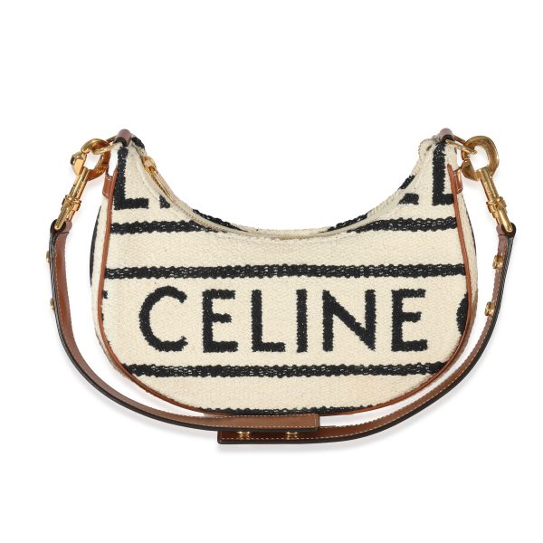 129511 pv 95c0ba8c 831b 4913 857e 488a912c89fe Celine Beige Textile Medium Ava Strap Bag