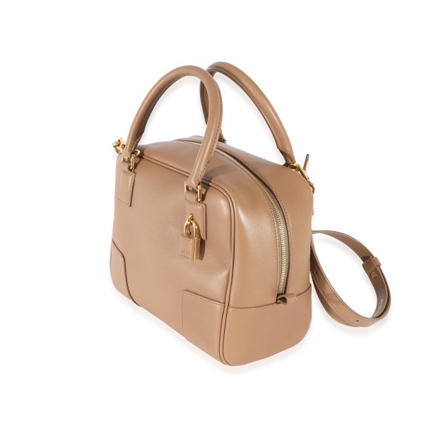 129540 pv d564a597 0709 46b1 8a91 fe524fc17f86 Loewe Tan Leather Square Amazona 19